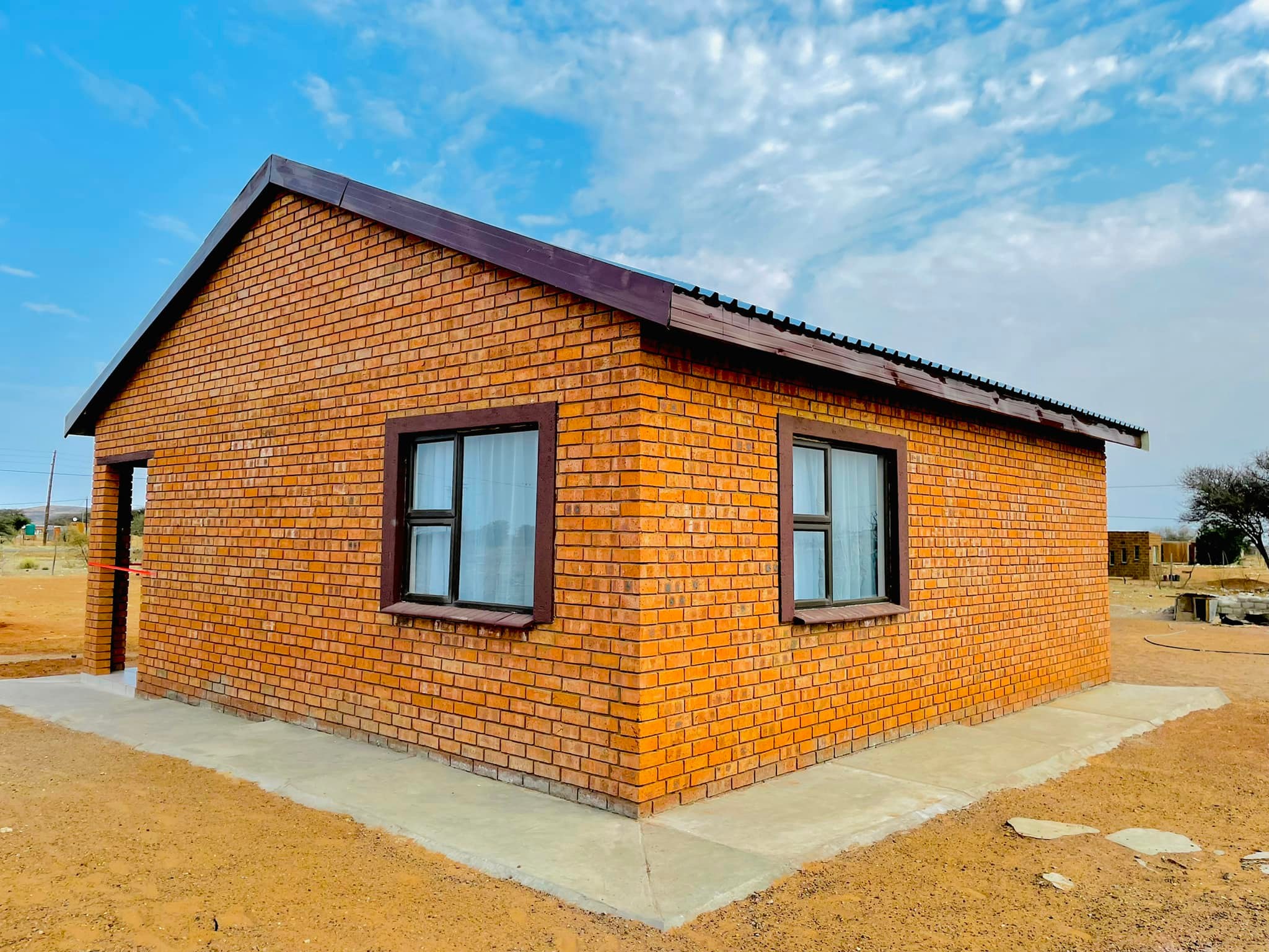 Trust to hand-over a Home to the Skeffel Family in Gasese